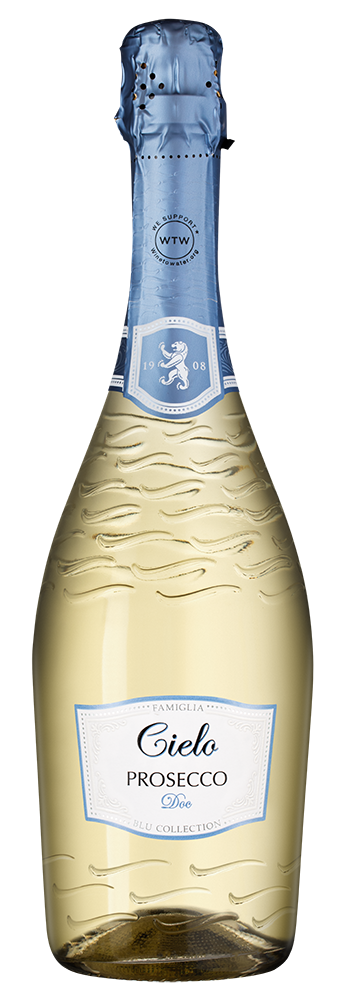 Игристое вино Prosecco, Cielo, (157974), Италия, Венето, белое, брют, 0.75 л, Просекко, цена 1793 рублей