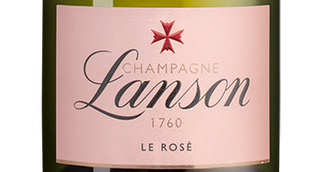 Шампанское из винограда Пино Менье Le Rose Brut