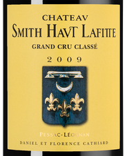 Вино Chateau Smith Haut-Lafitte Rouge, (129007), красное сухое, 2009 г., 0.75 л, Шато Смит О-Лафит Руж цена 84990 рублей