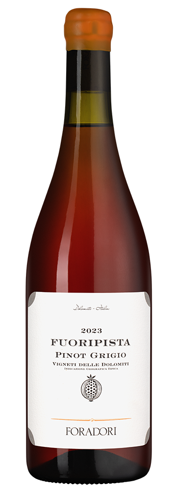 Вино Fuoripista Pinot Grigio, Foradori, 2023, (154433), Италия, Трентино-Альто Адидже, белое, сухое, 0.75 л, Фуориписта Пино Гриджо, цена 10490 рублей