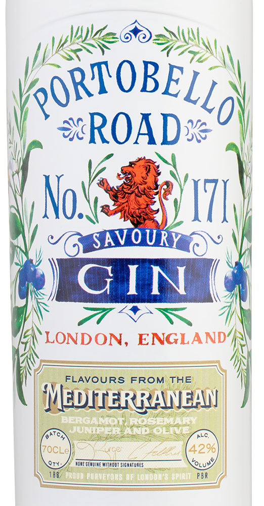 Джин Portobello Road Savoury Gin, (126874), Соединенное Королевство, 0.7 л, Портобелло Роуд Сэйвори Джин, цена 3192 рублей