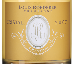 Шампанское Louis Roederer Cristal, (129793), gift box в подарочной упаковке, белое брют, 2007 г., 1.5 л, Кристаль Брют цена 184990 рублей