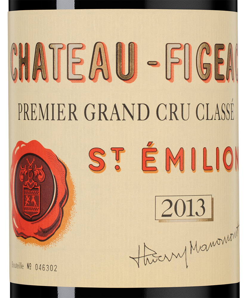 Вино Chateau Figeac (Saint-Emilion), 2013, (146194), Франция, Бордо, красное, сухое, 0.75 л, Шато Фижак, цена 67490 рублей