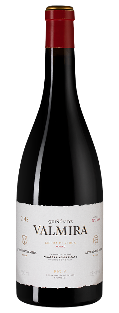 Вино Quinon de Valmira, Bodegas Palacios Remondo, 2015, (109243), Испания, Риоха, красное, сухое, 0.75 л, Риоха Киньон де Вальмира, цена 94990 рублей
