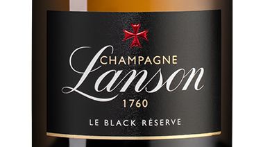 Шампанское Lanson Le Black Reserve Brut, (129871), белое брют, 0.75 л, Ле Блэк Резерв Брют цена 14990 рублей