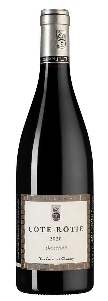 Вино Cote Rotie Bassenon, Yves Cuilleron, 2021, (143250), Франция, Долина Роны, красное, сухое, 0.75 л, Кот Роти Басснон, цена 19990 рублей