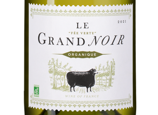 Вино Le Grand Noir Bio, (130085), белое сухое, 2021 г., 0.75 л, Ле Гран Нуар Био Блан цена 1640 рублей