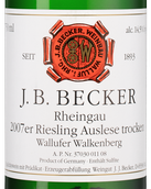 Вина категории Qualitatswein Wallufer Walkenberg Riesling Auslese Trocken