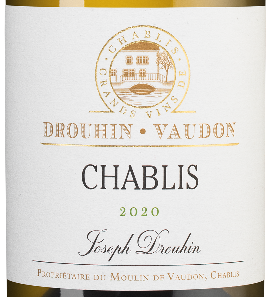 Вино Chablis, Joseph Drouhin, 2020, (131094), Франция, Бургундия, белое, сухое, 0.75 л, Шабли, цена 8490 рублей