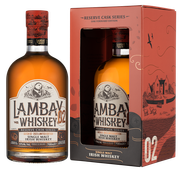 Крепкие напитки из Ирландии Lambay Single Malt Irish Whiskey в подарочной упаковке