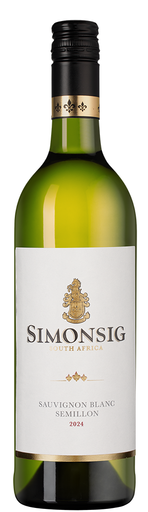 Вино Sauvignon Blanc / Semillon, Simonsig, 2024, (156439), Южная Африка, Стелленбош, белое, сухое, 0.75 л, Совиньон Блан / Семильон, цена 1493 рублей