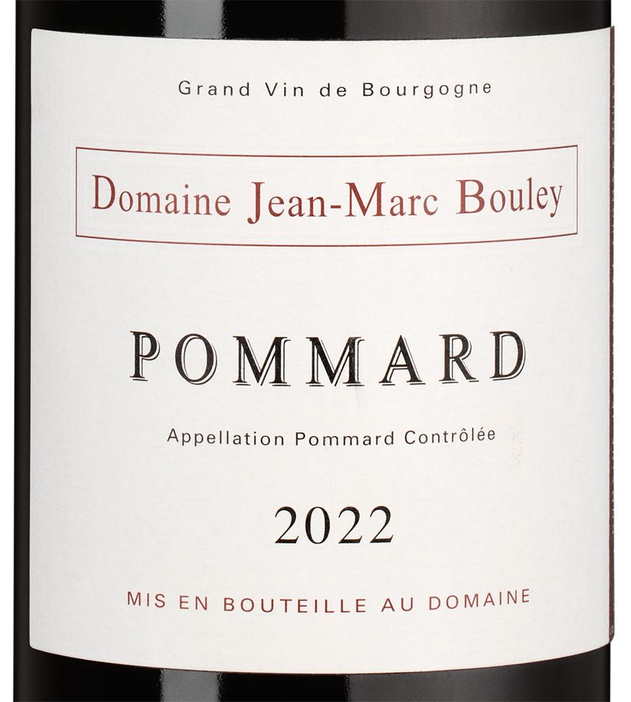 Вино Pommard, Domaine Jean-Marc & Thomas Bouley, 2022, (154769), Франция, Бургундия, красное, сухое, 0.75 л, Поммар, цена 26490 рублей