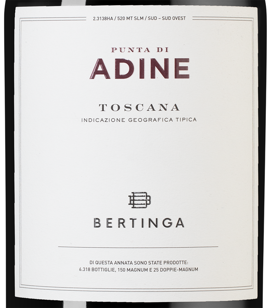 Вино Punta di Adine в подарочной упаковке, Bertinga, 2017, 3л, (146909), Италия, Тоскана, красное, сухое, 3 л, Пунта ди Адине, цена 109990 рублей