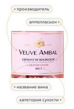 Игристое вино Grande Cuvee Rose Brut, (146748), розовое брют, 0.75 л, Гранд Кюве Розе Брют цена 2990 рублей