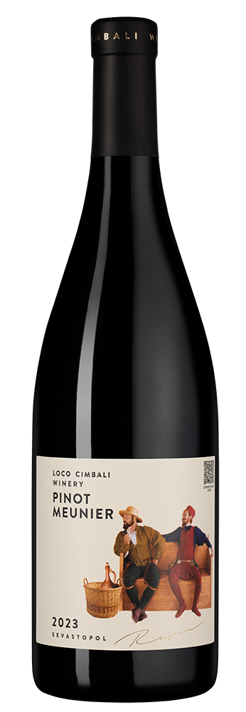 Вино Loco Cimbali Pinot Meunier, 2023, (150004), Россия, Крым, красное, сухое, 0.75 л, Локо Чимбали Пино Менье, цена 2090 рублей