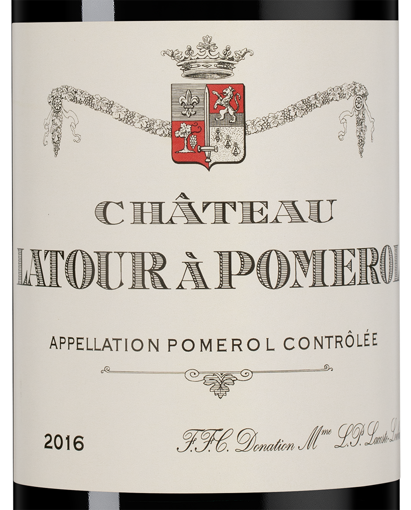 Вино Chateau Latour a Pomerol, 2016, (111167), Франция, Бордо, красное, 0.75 л, Шато Латур а Помроль, цена 26490 рублей