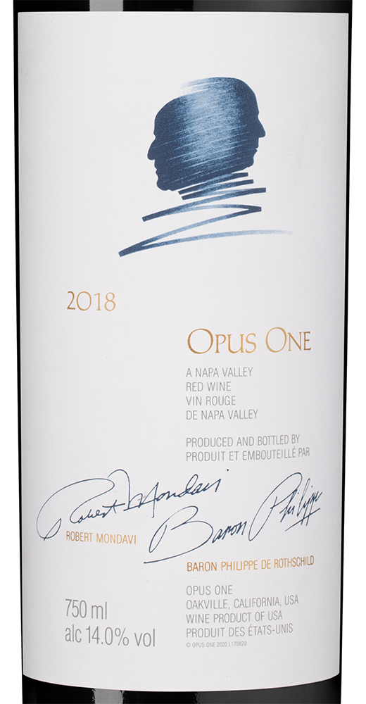 Вино Opus One, 2018, (151479), Соединенные Штаты Америки, Калифорния, красное, сухое, 0.75 л, Опус Уан, цена 97990 рублей