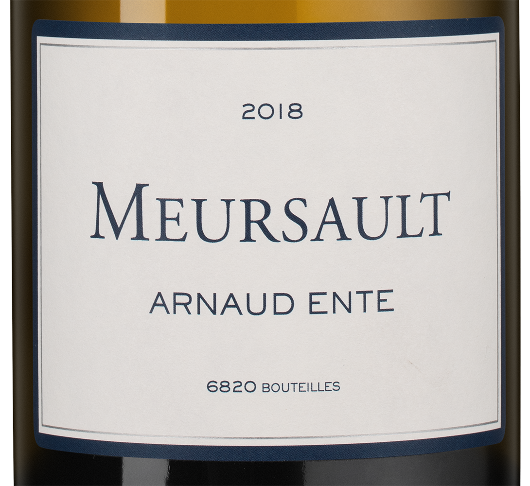 Вино Meursault, Arnaud Ente, 2018, (148118), Франция, Бургундия, белое, сухое, 0.75 л, Мерсо, цена 149990 рублей
