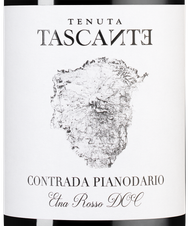 Вино Tenuta Tascante Contrada Pianodario, (126259), красное сухое, 2017 г., 0.75 л, Тенута Тасканте Контрада Пьянодарио цена 11490 рублей