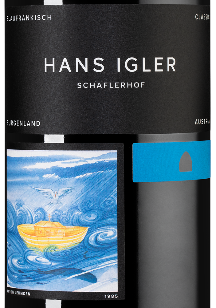 Вино Blaufrankisch Classic, Hans Igler, 2021, (146706), Австрия, Бургенланд, красное, сухое, 0.75 л, Блауфренкиш Классик, цена 4290 рублей