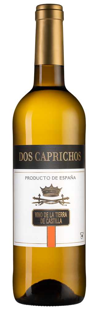 Вино Dos Caprichos Blanco, Bodegas Faustino, (144586), Испания, Кастилия Ла Манча, белое, сухое, 0.75 л, Дос Капричос Бланко, цена 1190 рублей