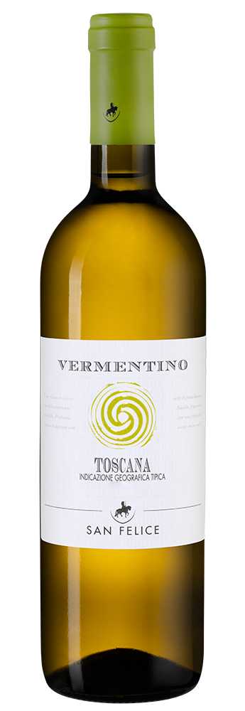 Вино Vermentino Toscana, San Felice, 2021, (134493), Италия, Тоскана, белое, сухое, 0.75 л, Верментино Тоскана, цена 2490 рублей