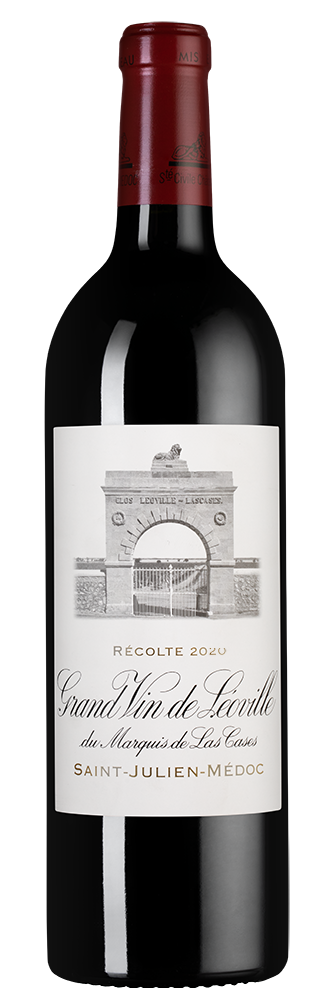 Вино Chateau Leoville Las Cases (Saint-Julien), 2020, (128016), Франция, Бордо, красное, сухое, 0.75 л, Шато Леовиль Лас Каз, цена 89990 рублей