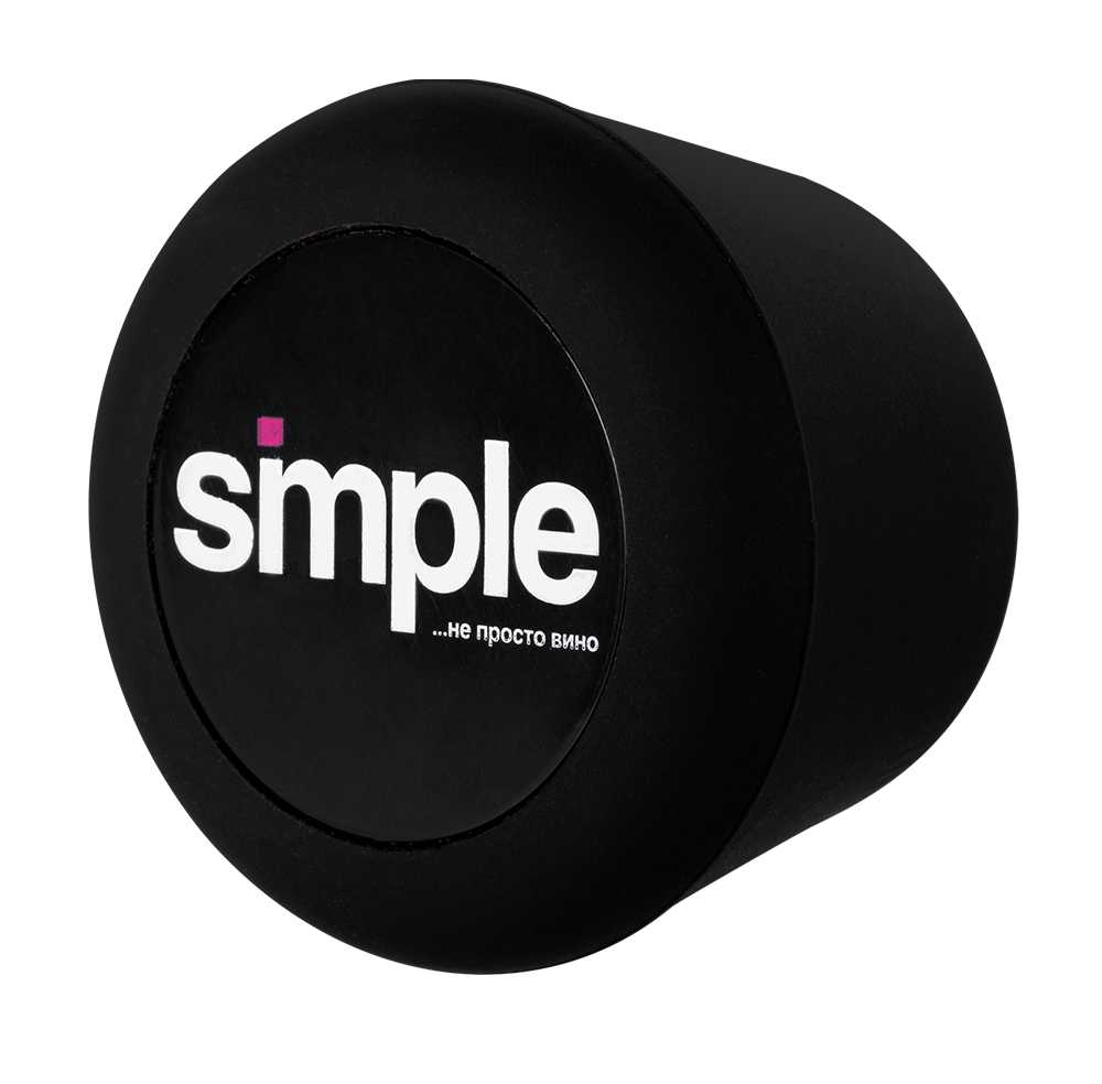 Пробка с маркировкой Simple, (142464), Испания, пластик, Пробка с маркировкой "Simple", цена 740 рублей