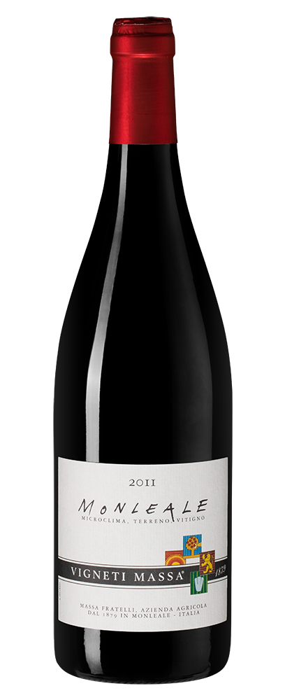 Вино Monleale, Vigneti Massa, 2011, (154242), Италия, Пьемонт, красное, сухое, 0.75 л, Монлеале, цена 9990 рублей
