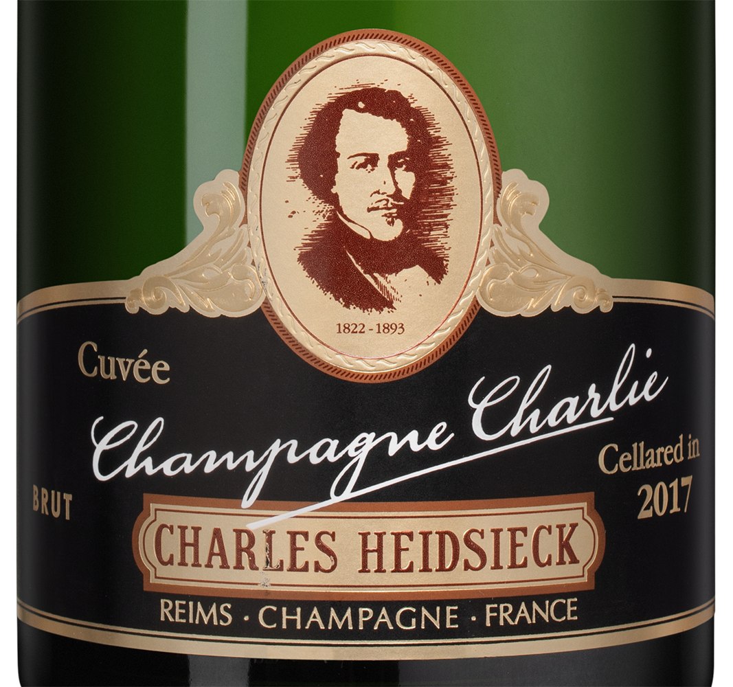 Шампанское Cuvee Champagne Charlie Brut в подарочной упаковке, Charles Heidsieck, (148617), Франция, Шампань, белое, брют, 0.75 л, Кюве Шампань Чарли Брют, цена 124990 рублей