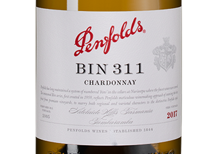 Вино Penfolds Bin 311 Chardonnay, (115495), белое сухое, 2017 г., 0.75 л, Пенфолдс Бин 311 Шардоне цена 7990 рублей