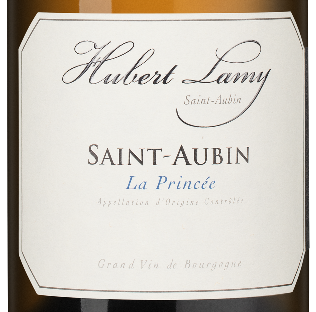 Вино Saint-Aubin La Princee, Domaine Hubert Lamy, 2022, (158950), Франция, Бургундия, белое, сухое, 0.75 л, Сент-Обен Ля Пренсе, цена 24490 рублей