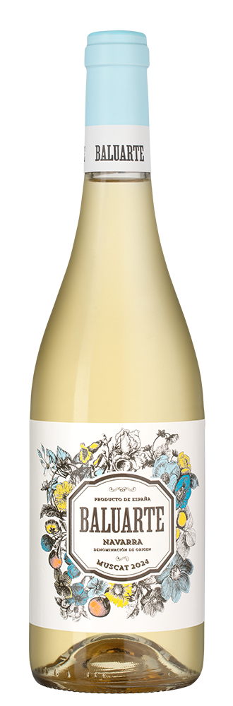 Вино Baluarte Muscat, Bodegas Chivite, 2024, (155294), Испания, Наварра, белое, полусухое, 0.75 л, Балуарте Мускат, цена 2290 рублей