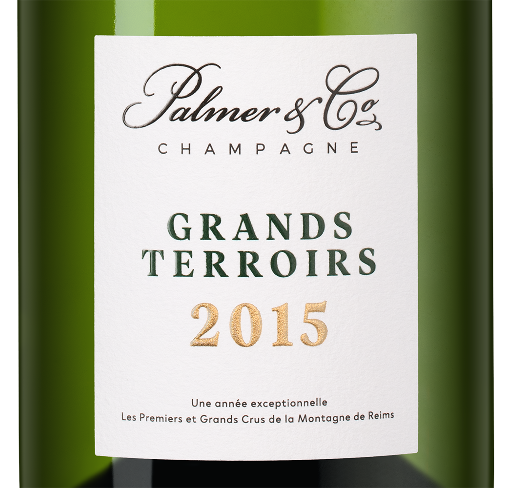Шампанское Grands Terroirs в подарочной упаковке, Palmer & Co, 2015, (141445), Франция, Шампань, белое, брют, 0.75 л, Гран Терруар, цена 24990 рублей