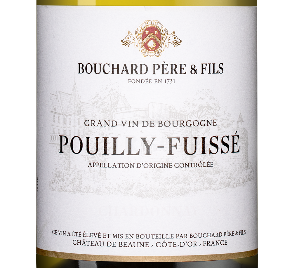 Вино Pouilly-Fuisse, Bouchard Pere & Fils, 2020, (136646), Франция, Бургундия, белое, сухое, 0.75 л, Пуйи-Фюиссе, цена 11990 рублей