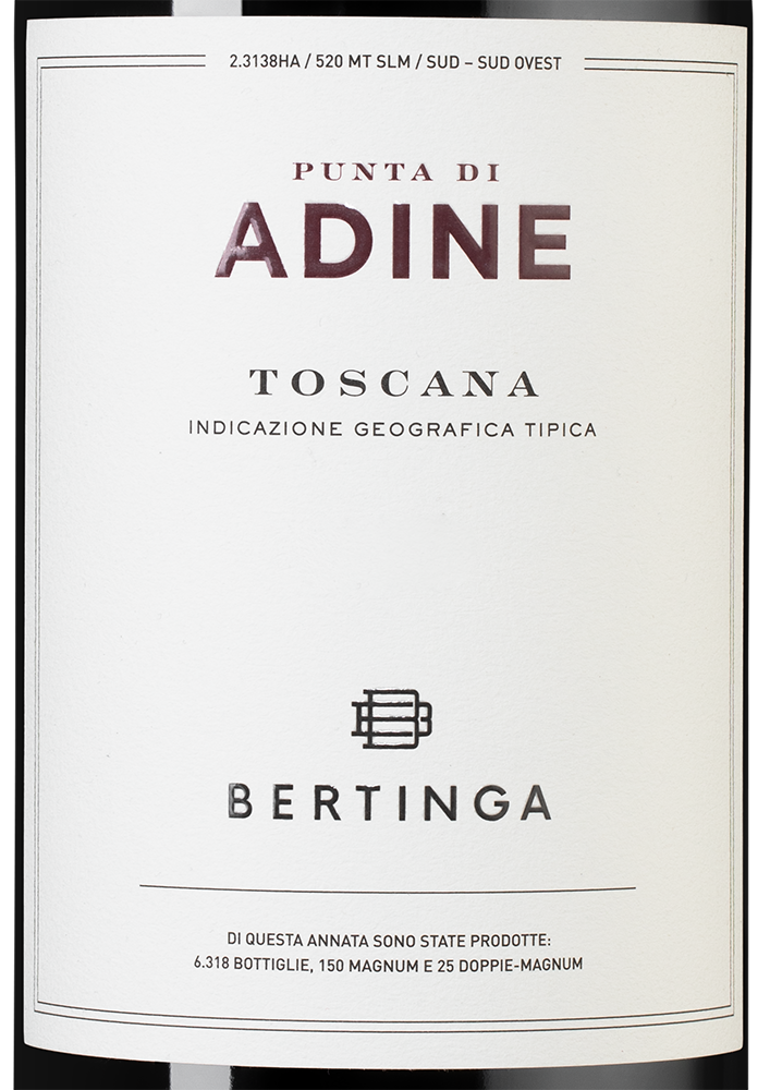 Вино Punta di Adine в подарочной упаковке, Bertinga, 2017, 1.5л, (146908), Италия, Тоскана, красное, сухое, 1.5 л, Пунта ди Адине, цена 47490 рублей