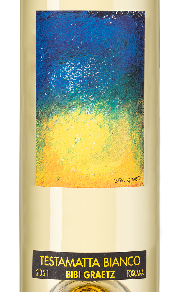 Вино Testamatta Bianco, Bibi Graetz, 2021, (140741), Италия, Тоскана, белое, сухое, 0.75 л, Тестаматта Бьанко, цена 27490 рублей