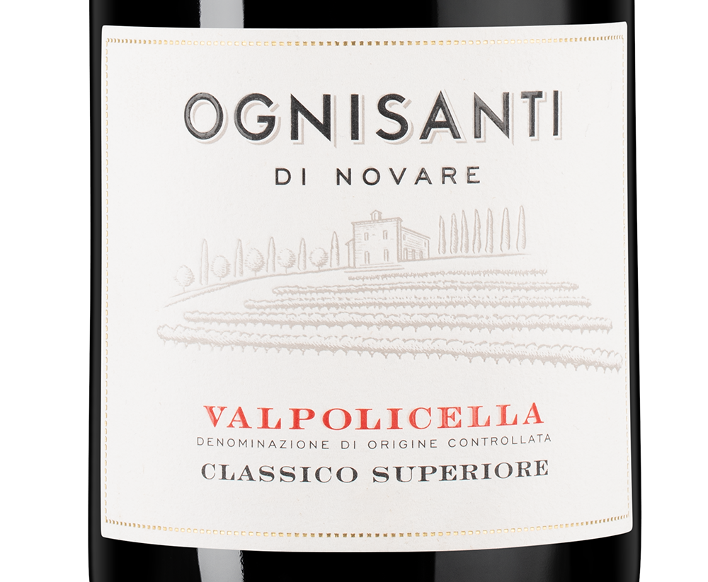 Вино Valpolicella Classico Superiore Ognisanti, Bertani, 2022, (154009), Италия, Венето, красное, сухое, 0.75 л, Вальполичелла Классико Супериоре Оньисанти, цена 8990 рублей
