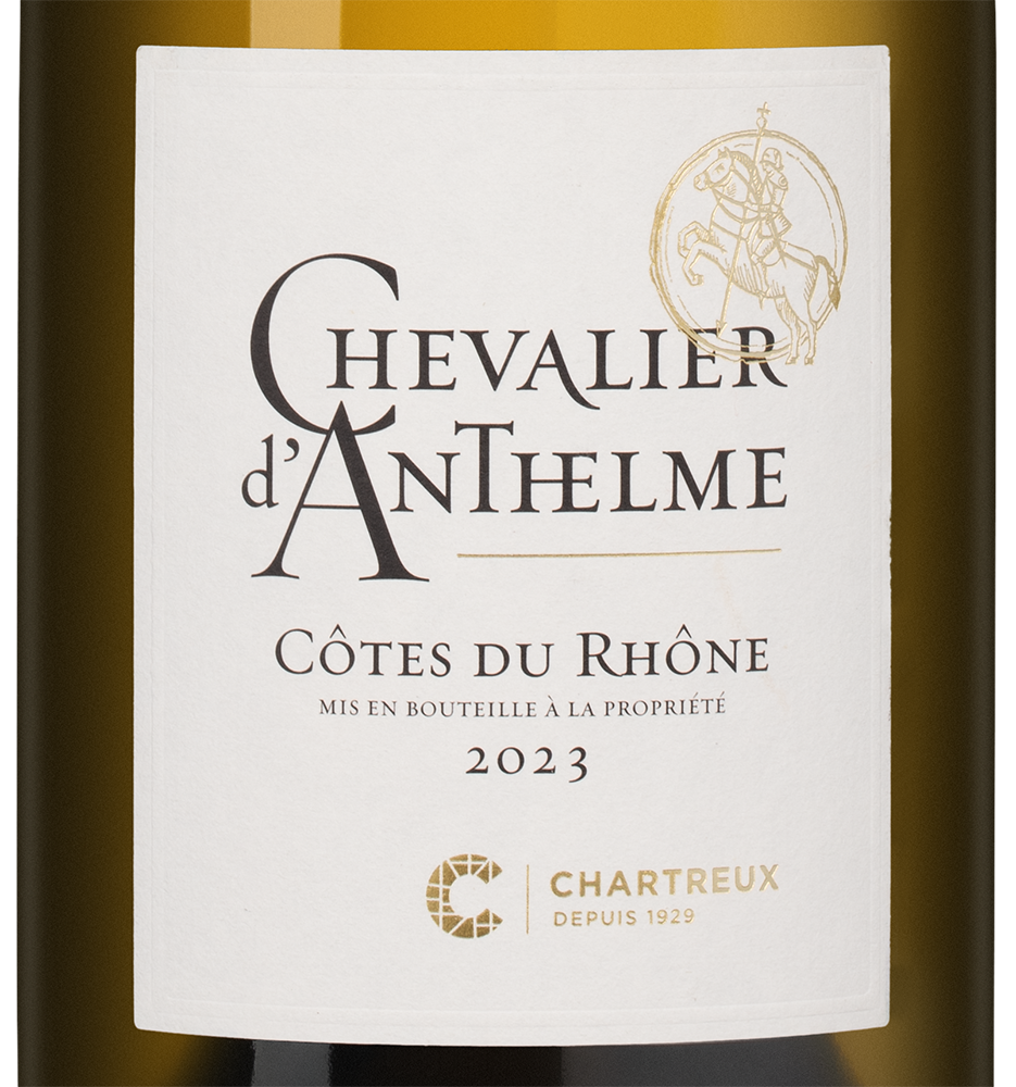 Вино Chevalier d'Anthelme Blanc, Cellier des Chartreux, 2023, (148801), Франция, Долина Роны, белое, сухое, 0.75 л, Шевалье д'Антельм Блан, цена 3290 рублей