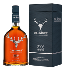 Виски Dalmore Vintage 2003 в подарочной упаковке, (147328), gift box в подарочной упаковке, Односолодовый, Шотландия, 0.7 л, Далмор Винтаж 2003 цена 68990 рублей