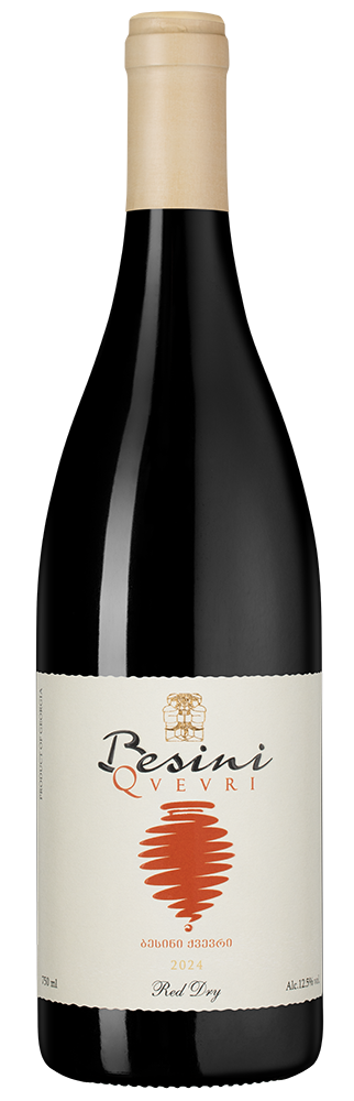 Вино Besini Qvevri Saperavi, 2024, (156757), Грузия, Кахетия, красное, сухое, 0.75 л, Бесини Квеври Саперави, цена 3990 рублей