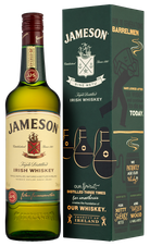 Виски Jameson, (124223), gift box в подарочной упаковке, Купажированный, Ирландия, 0.7 л, Джемесон цена 2850 рублей