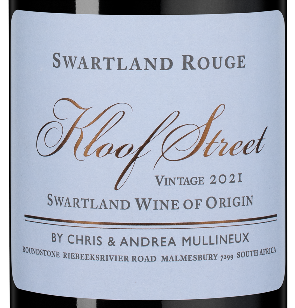 Вино Kloof Street Rouge, Mullineux & Leeu, 2021, (142199), Южная Африка, Свортленд, красное, сухое, 0.75 л, Клуф Стрит Руж, цена 4990 рублей