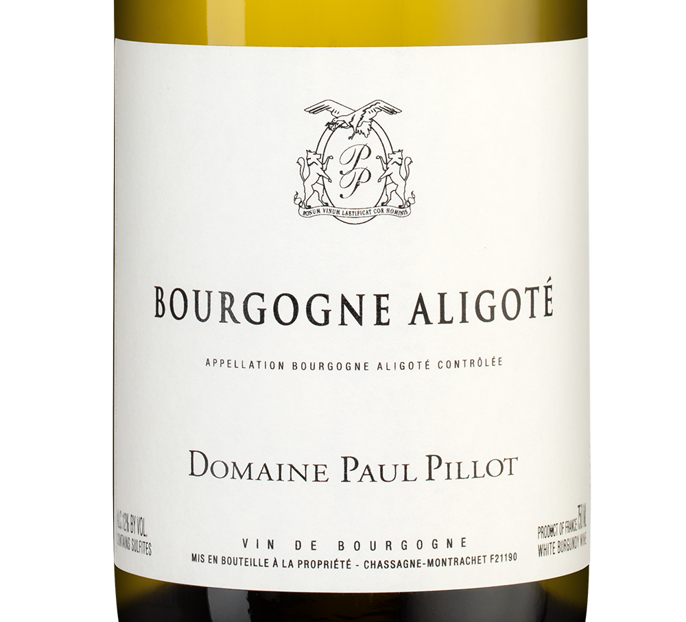Вино Bourgogne Aligote, Domaine Paul Pillot, 2022, (148689), Франция, Бургундия, белое, сухое, 0.75 л, Бургонь Алиготе, цена 8290 рублей
