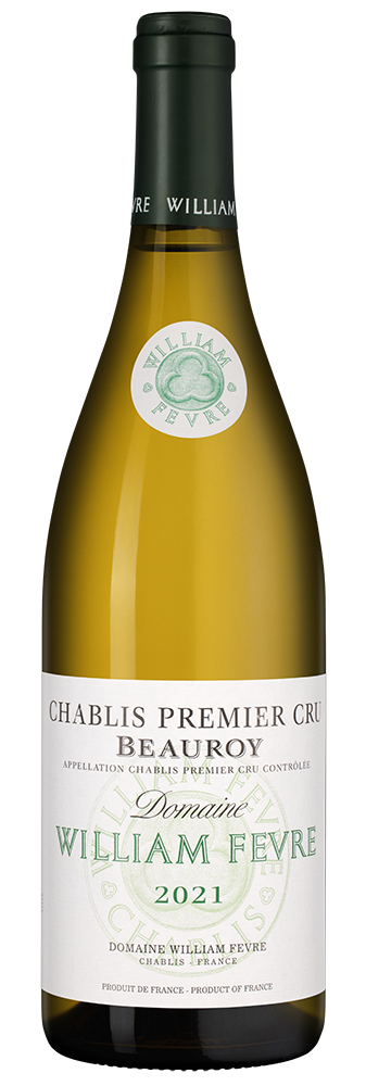 Вино Chablis Premier Cru Beauroy, William Fevre, 2021, (142862), Франция, Бургундия, белое, сухое, 0.75 л, Шабли Премье Крю Боруа, цена 18490 рублей