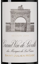 Вино Chateau Leoville Las Cases, (140771), красное сухое, 2004 г., 0.75 л, Шато Леовиль Лас Каз цена 59990 рублей