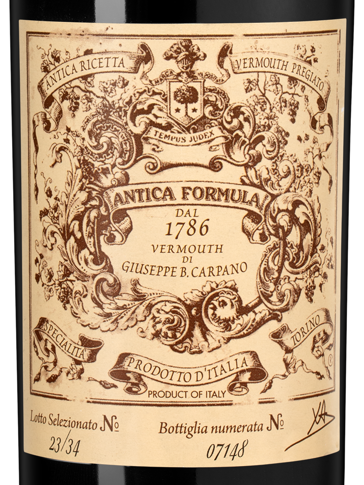 Вермут Carpano Antica Formula, 2022, 0.375л, (143270), Италия, Ломбардия, 0.375 л, Карпано Антика Формула, цена 2690 рублей