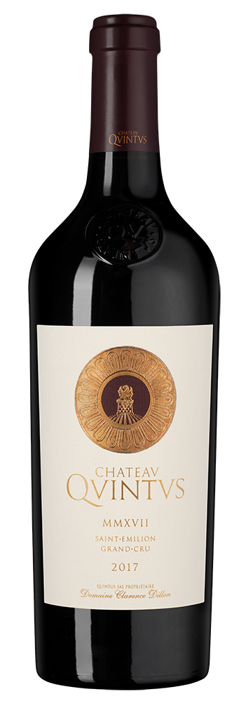 Вино Chateau Quintus (Saint-Emilion Grand Cru), 2017, (150923), Франция, Бордо, красное, сухое, 0.75 л, Шато Кинтюс, цена 44990 рублей