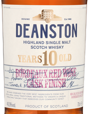 Виски Deanston Aged 10 Years Bordeaux Red Wine Cask  в подарочной упаковке, (141794), gift box в подарочной упаковке, Односолодовый 10 лет, Шотландия, 0.7 л, Динстон Еарс 10 Олд БорДинстон Эйджид 10 лет Бордо Рэд Вайн Каск цена 13490 рублей