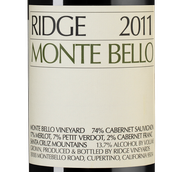 Вино из США Monte Bello 